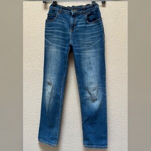 The Children’s Place Boys Straight Jeans Blue Medium Wash Color Size-10